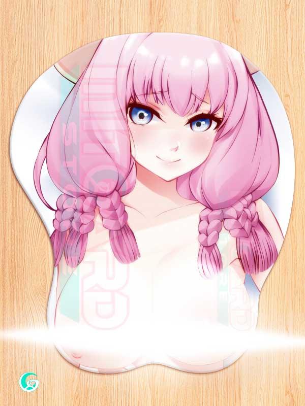 Aura v2 3D Mouse pad with Gel Wrist rest